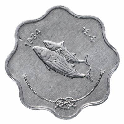 купить Мальдивы 5 лари (laari) 1984 FAO (ФАО)