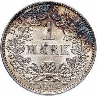 купить Германия 1 марка 1914 J