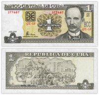 купить Куба 1 песо 2004