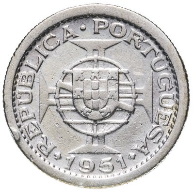 купить Сан-Томе и Принсипи 2,5 эскудо (escudo) 1951