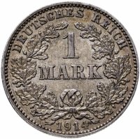 купить Германия 1 марка 1914 J