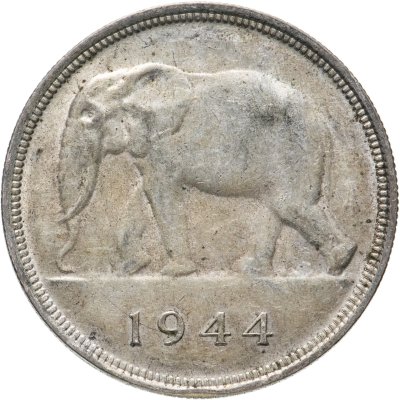купить Бельгийское Конго 50 франков (francs) 1944