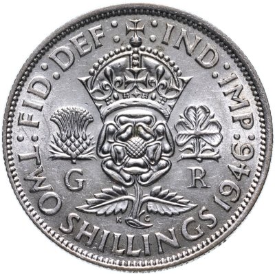 купить Великобритании 2 шиллинга (флорин) 1946 года