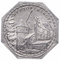 купить Германия (Нюрнберг) нотгельд 20 пфеннигов 1921 "Неутор Цвингер" трамвайный жетон
