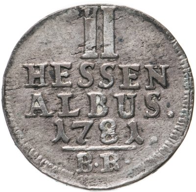 купить Германия, Гессен-Кассель 2 альбуса 1781