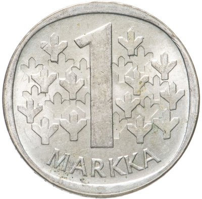купить Финляндия 1 марка (markka) 1966 S