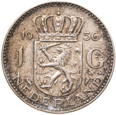 купить Нидерланды 1 гульден (gulden) 1956