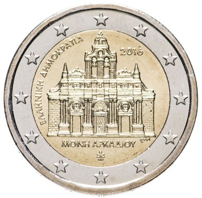 купить Греция 2 евро 2016 "150-летие обороны монастыря Аркади"