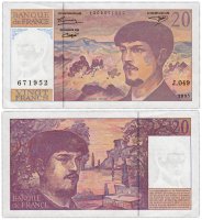 купить Франция 20 франков 1995 (Pick 151h)