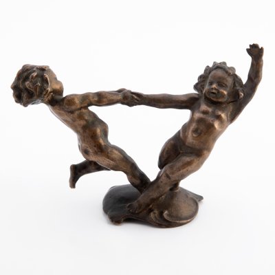 купить Статуэтка "Кружащиеся дети", бронза, Западная Европа, 1920-1940 гг.
