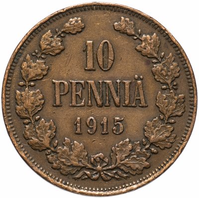 купить 10 пенни (pennia) 1915 Финляндия