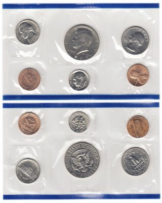 купить США годовой набор 1985 P (5 монет+жетон)