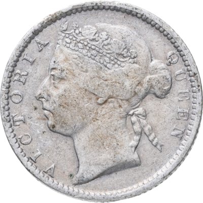 купить Стрейтс Сетлментс 10 центов (cents) 1900 Без отметки монетного двора