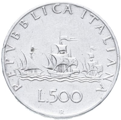 купить Италия 500 лир 1961