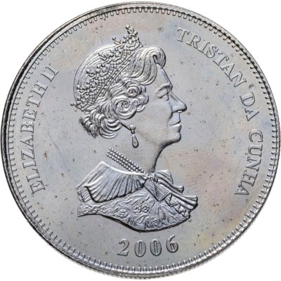 купить Тристан-да-Кунья 1 крона (crown) 2006 "Каперские суда Южной Атлантики - Columbus"