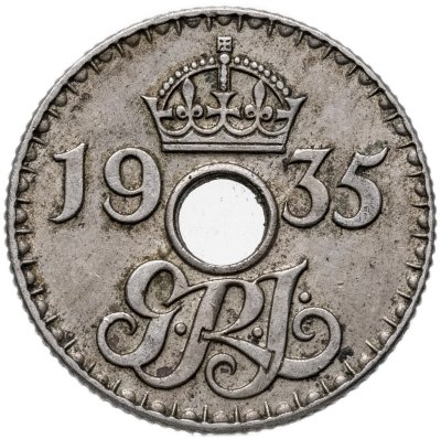 купить Новая Гвинея 6 пенсов (pence) 1935