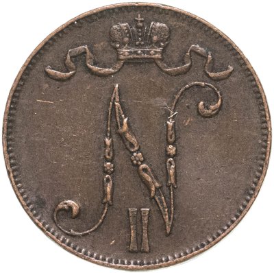 купить 5 пенни (pennia) 1915 Российская Финляндия