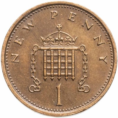 купить Великобритания 1 новый пенни (new penny) 1976