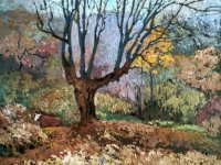 Купить Картина «Осень. Кавказ. Коровка», холст, масло, художник Ирина Казарновская, Россия, 2015 г.