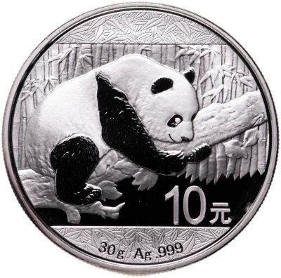 купить Китай 10 юаней 2016 Proof "Панда"