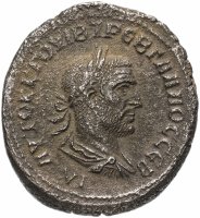 купить Римская империя, Требониан Галл, г. Антиохия, 251-253 годы, тетрадрахма.