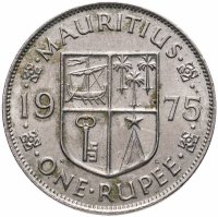купить Маврикий 1 рупия (rupee) 1975 Елизавета II