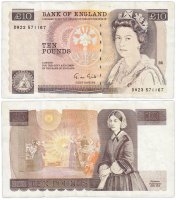Купить Великобритания 10 фунтов 1988-1991 (Pick 379e)