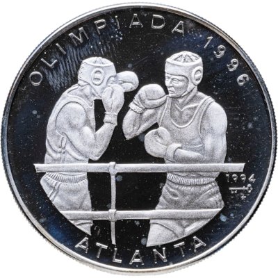 купить Куба 10 песо 1994 "XXVI летние Олимпийские Игры, Атланта 1996 - Бокс"