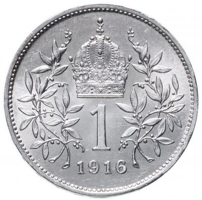 купить Австро-Венгрия 1 крона 1916 год для Австрии