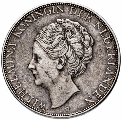 купить Нидерланды 2,5 гульдена 1933