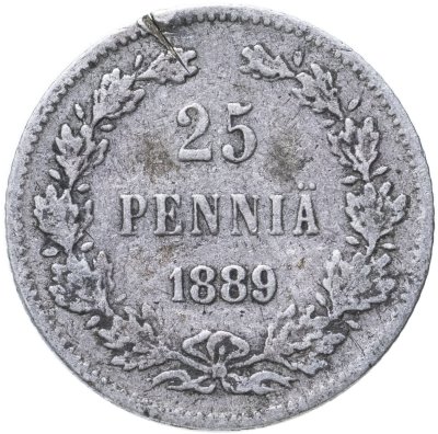 купить 25 пенни (pennia) 1889 L