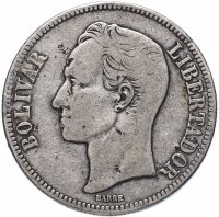 купить Венесуэла 5 боливаров 1936