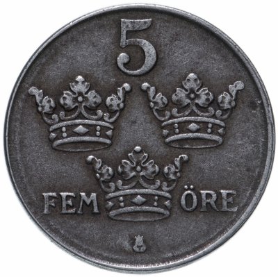 купить Швеция 5 эре 1944