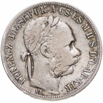 купить Австро-Венгрия, 1 форинт (forint) 1892, монета для Венгрии