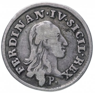 купить Италия (Неаполитанское королевство) Фердинанд IV 1 карлино (10 грано, 1/12 пиастра) 1794 P