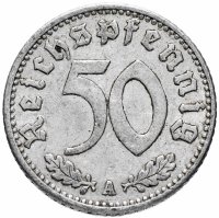 купить Нацистская Германия (Третий рейх) 50 рейхспфеннигов 1939-1944 случайный год