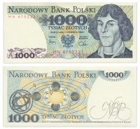 купить Польша 1000 злотых 1982 (Pick 146)