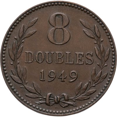 купить Гернси 8 дублей (doubles) 1949