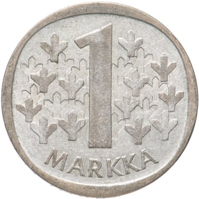 купить Финляндия 1 марка (markka) 1965 S