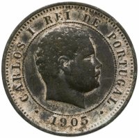купить Португалия 5 рейс (reis) 1905