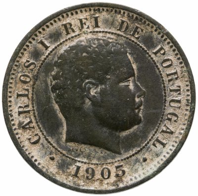 купить Португалия 5 рейс (reis) 1905