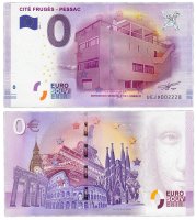 купить 0 евро (euro) "Поселок Фрюже. Пессак" 2016 1-серия (UE JD-1)