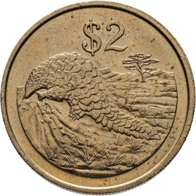 купить Зимбабве 2 доллара (dollars) 1997