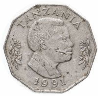купить Танзания 5 шиллингов (shillings) 1990-1993, случайная дата