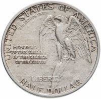 Купить США 50 центов (1/2 доллара, half dollar) 1925 "Мемориал Стоун-Маунтин"