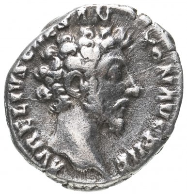 купить Римская империя, Марк Аврелий, 161-180 годы, Денарий.(Виртута) персонификация Доблести