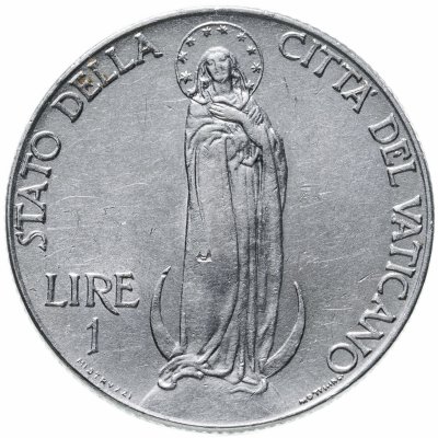 купить Ватикан 1 лира (lira) 1940
