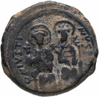 купить Византийская империя, Юстин II, 565-578 годы, фоллис.