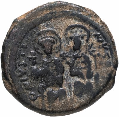 купить Византийская империя, Юстин II, 565-578 годы, фоллис.