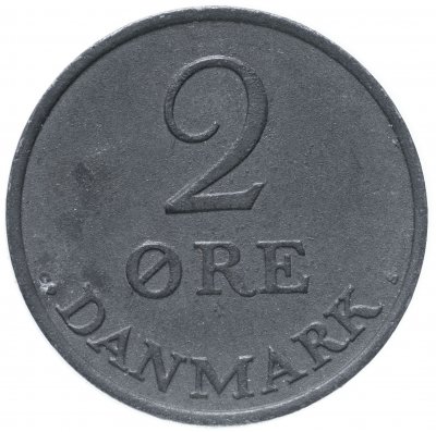 купить Дания 2 эре (ore) 1964